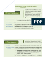 PM 2010 Quick Reference Guide