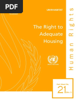 UN - The Right To Adequate Housing