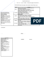 Planificación Anual 2 Año Prácticas Del Lenguaje