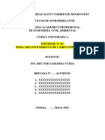 Modelo de Informe de Topografia Usat 2016-1