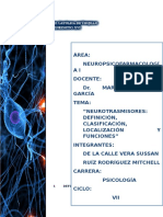 Neurotransmisores - Neuropsicologia