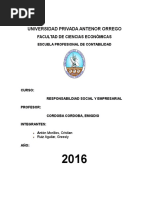 Responsabilidad Social Empresarial Del Siglo XXI 