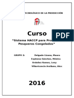 HACCP Marzo 2016