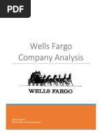 Wells Fargo Company Analysis