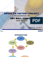 Keihin Fie Factory Project: Dry Wall Concept