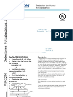 Detector Humo MIRCOM Fotoelectrico