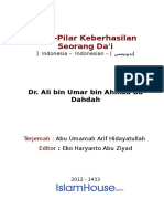 Pilar-Pilar Yang Wajib Diketahui Seorang Da'i