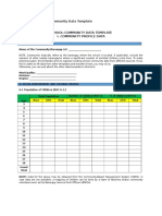 School-Community Data Template