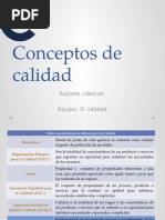 Conceptos de Calidad