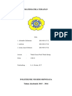 T. Makalah Pemodelan Matematika (Kel)