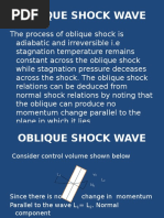 Oblique Shock Wave Lecture