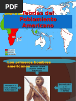 Teoria Del Poblamiento Americano. 2º Medio. 2016