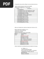 Ejercicios de Conciliación Bancaria