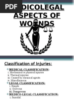 Medicolegal Aspect of Wound