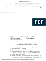 HT-300 - 500 Vesion 1 Calibration Procedure