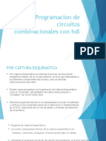 Programacion de Circuitos Combinacionales Con HDL