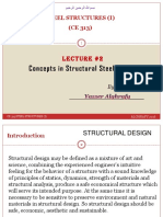 CE 313-Lecture-2 (Concepts in Structural Steel Design)