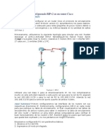 Configurando RIPv2 en Un Router Cisco