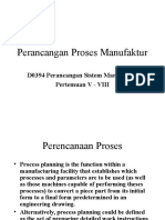 Perencanaan Proses Manufaktur