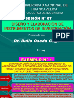 Sesion #07 - Diseño y Elaboracion de Instrumentos de Investigacion