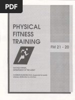 Army Fitness Manual FM 21-20 Download