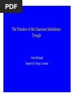 7 John Burland Paradox of The Gaussian Subsidence Trough