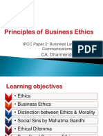 P 2 CH 7 Principles of Business Ethics