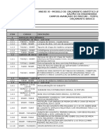 Modelo Planilha Orçamentária-Análitica-cronograma-galpão Das Engenharias-Em Branco