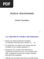 Analyse Discriminante