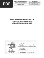 PR-LABCLIN-004 Procedimiento Toma de Muestras Ed. 3