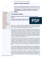 La Autorregulación Según W.reich y A.s.neill