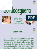 Sordoceguera Que Es