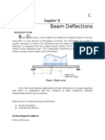 Chapter 6 - Beam Deflections