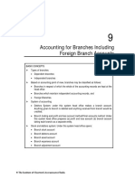 Chapter 9 Accounting For Branches Including Foreign Branches PM