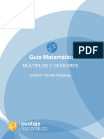 Multiplos y Divisores