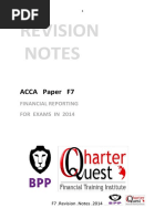 Acca F7 Revision Notes PDF