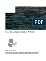 Nano Technology in Textiles A Review