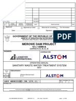 109.01 - Seo - Operating Manual - Sanitary Waste Treatment Water System