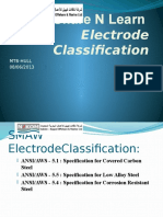 Electrode Classifixation FCAW