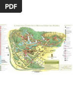 Balnearios Plano Monasterio de Piedra