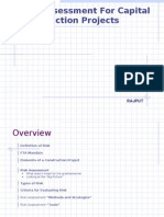 Risk Assessment For Capital Construction Projects