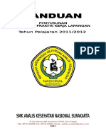 Panduan Penyusunan Laporan PKL