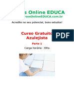 Curso Azulejista - Parte 1 PDF