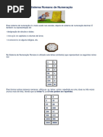 Sistema Romano de Numeração