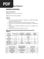 Informe de Equilibrio Ácido Base