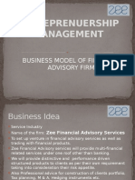 Business Plan On Financial Advisory Services