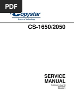 Copystar Copier CS-1650-2050 Parts & Service