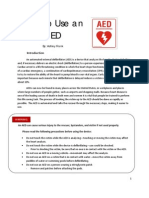 English Instruction - How To Use An AED