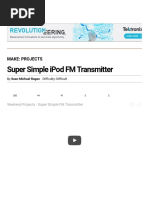 Super Simple Ipod FM Transmitter - Make