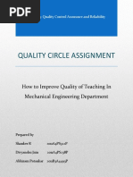 Quality Circle Report